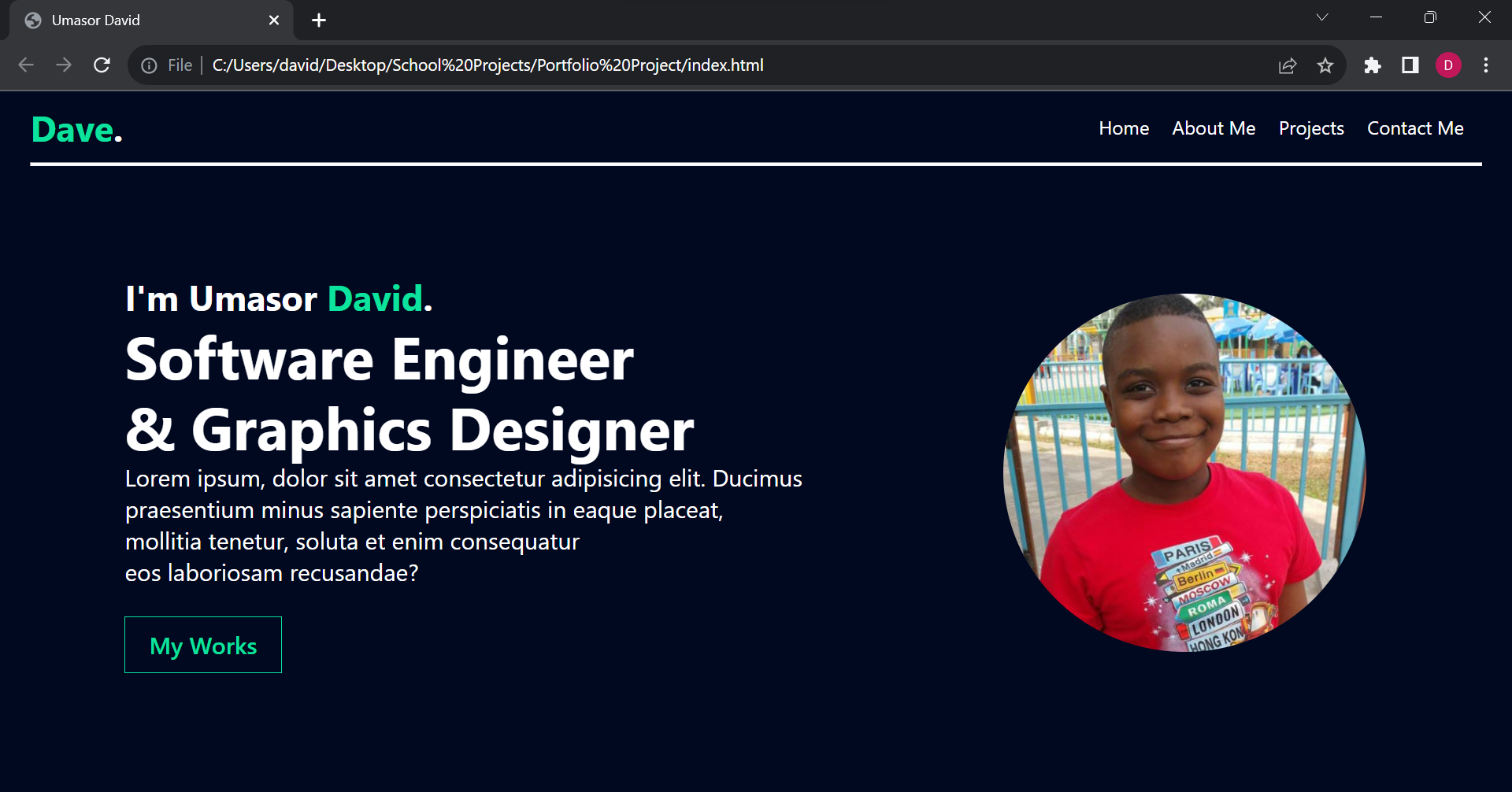 Portfolio Website